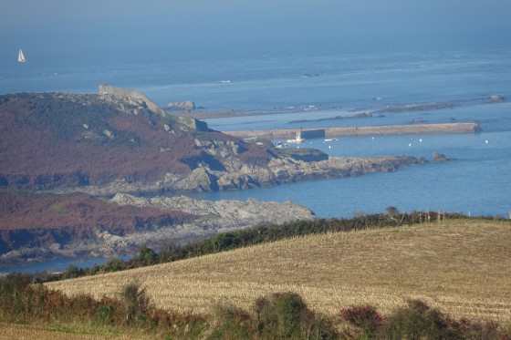 Panorama sur la côte