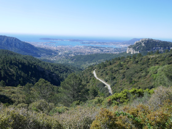 Panorama sur la rade de Toulon