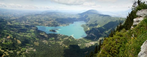 Panorama sur le Lac d\'Aiguebelette