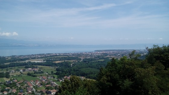 Panorama sur le Léman