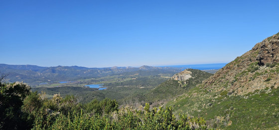 Panorama sur le parcours