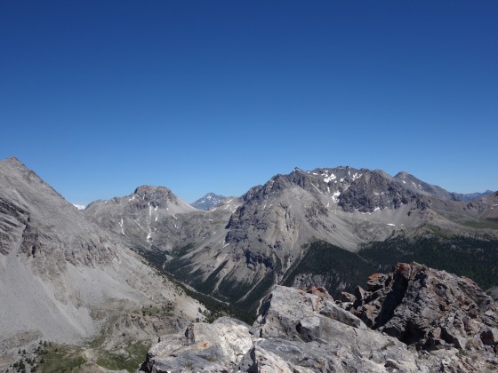 Panorama sur les Cerces et l\'Italie