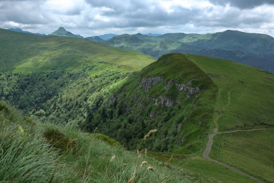 Panorama sur les Monts du Cantal