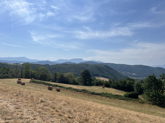 Panorama sur La Grande Sure depuis Bilieu