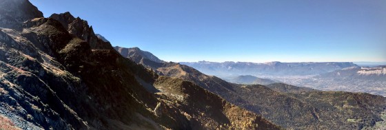 Panorama vers Grenoble