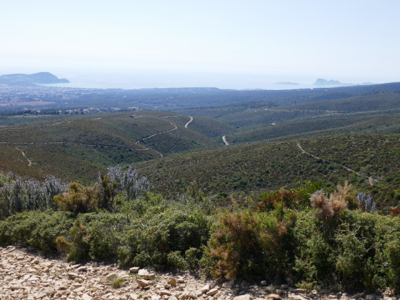 Panorama vers le sud-ouest
