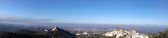 Panorama vers Saint Rémy