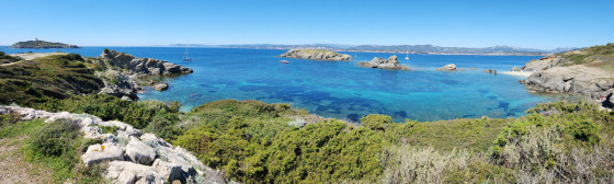 Panorama depuis la côte ouest