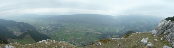 Panorama vu de la croix des ramées