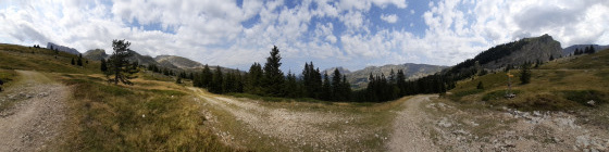 Panoramique 360° depuis les hauts du Bois Rond