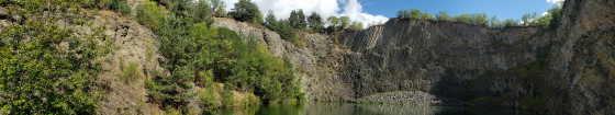 Panoramique du Cratère