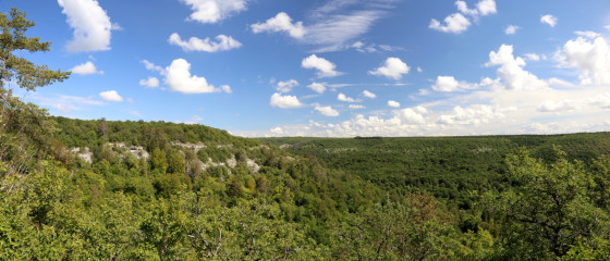 Panoramique sur Val Suzon
