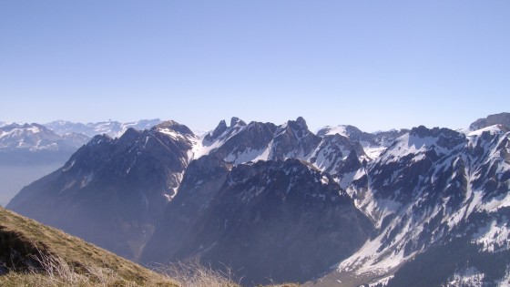 Panorma depuis le sommet (Sud)