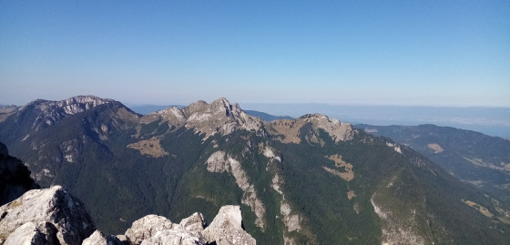 Panprama vers l'Ouest depuis le sommet