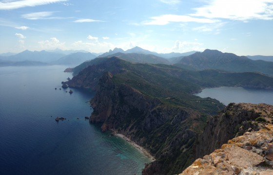 Capo Rosso - vue sur Piana et le Golfe de Porto