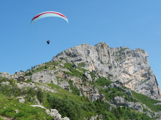 Parapente au pic Saint-Michel