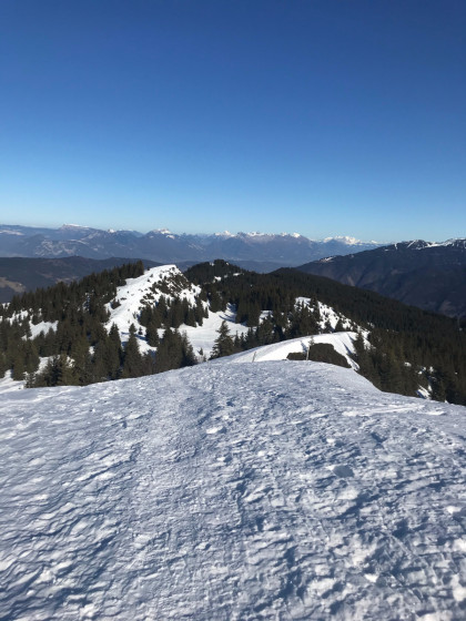 Parcours de la crête