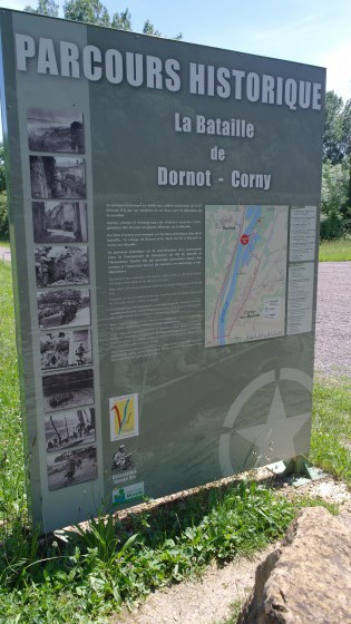 Parcours historique &agrave; Corny