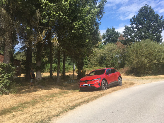 Parking au point de d&eacute;part/arriv&eacute;e