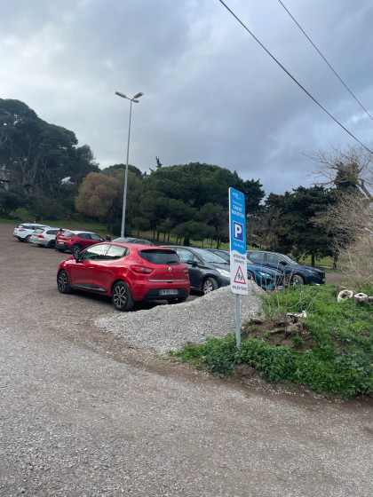 Parking et point de départ
