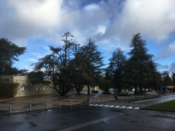 Parvis du cimetière de Clamart