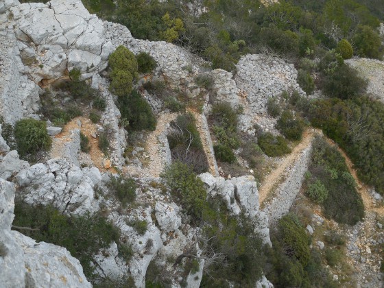 Pas de la Cavale Du Baou de Quatre Ouro (576m)
