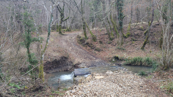 Passage à gué de la Cagnette