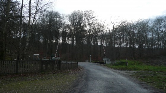 Passage à niveau dans la Forêt de Retz