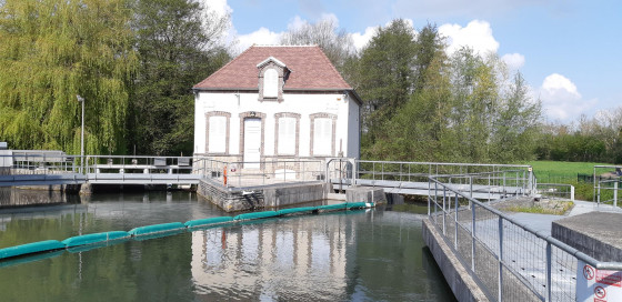 Passe à poissons de Malay-le-Grand