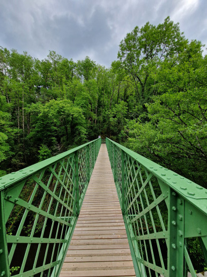 Passerelle de Roc Cabri r&eacute;nov&eacute;e