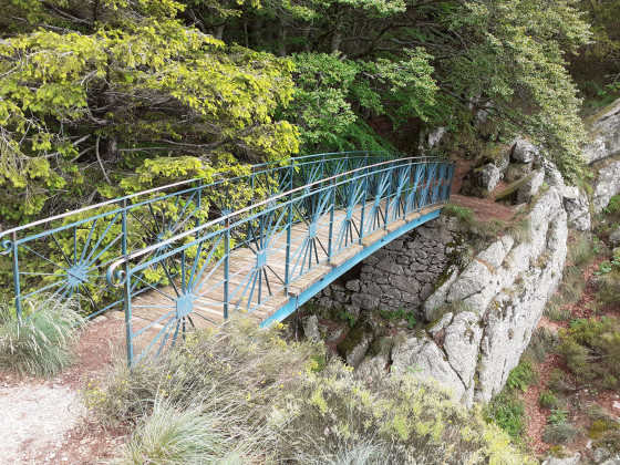 Passerelle des Cascades d\'Orgon