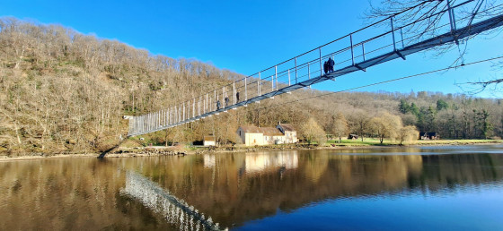 Passerelle du Cassecou, vue de la plage de Montcocu