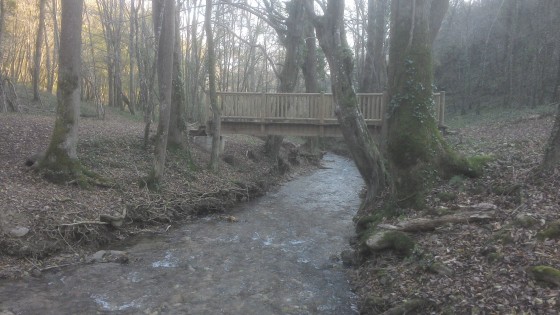 Passerelle du confluent des Bozançon