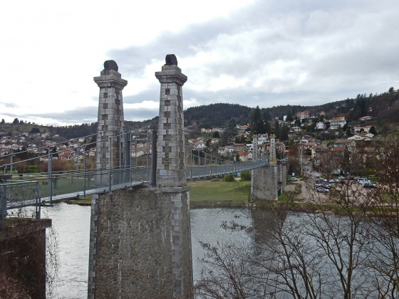 Passerelle himalayenne d\'Aurec-sur-Loire