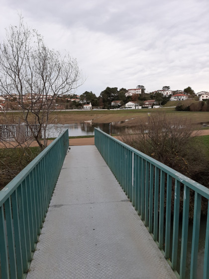 Passerelle sur l\'Uhabia