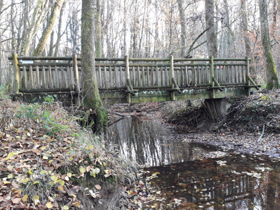 Passerelle sur le Margrabant
