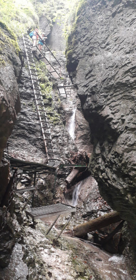 Passerelles sur la rivi&egrave;re