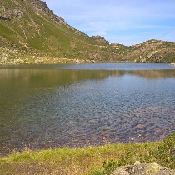 pause à l étang bleu