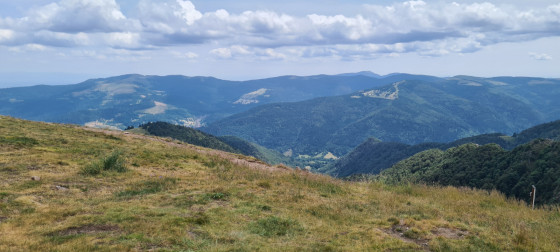 Paysage depuis Le Hohneck