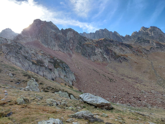 Paysage en chemin