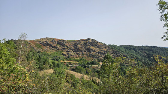 Paysage typique des Cévennes