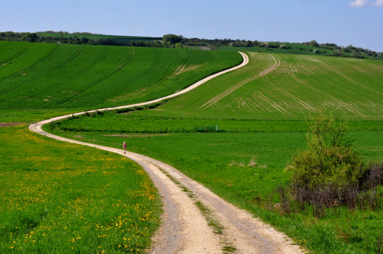 Paysage sur le retour vers Daillancourt