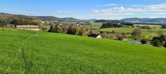 Vue sur Ho&eacute;ville
