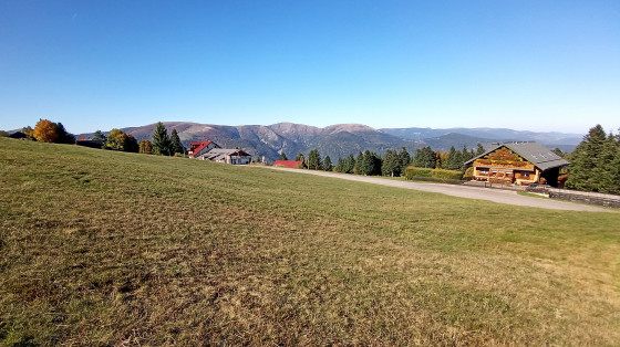 Paysages sur les cr&ecirc;tes et le massif du Hohneck