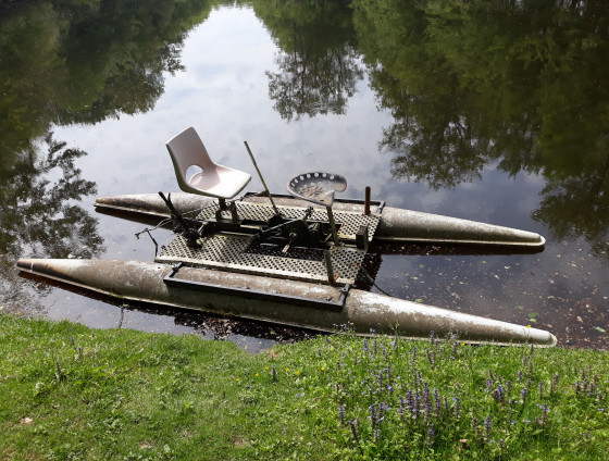 Pedalo artisanal