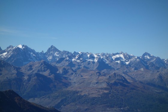Pelvoux, Barre des Ecrins, Agneaux, Pic Gaspard et Meije