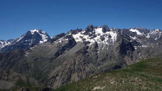 Pelvoux, Clochetons de Clouzis, Pics de Clouzis et de Gardiner, Montagne des Agneaux