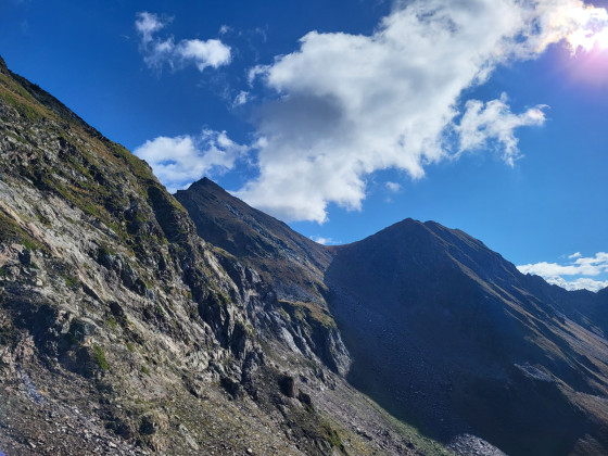 Pène Blanque et Pic d\'Oncet depuis le Col d\'Aoube