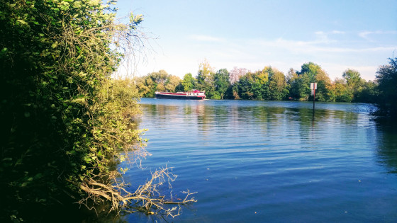 Péniche sur l'Oise