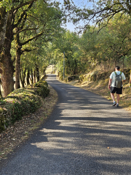 petite route du départ / et fin